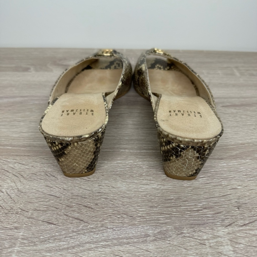Stuart Weitzman Python Sandal Size 9 - image 5